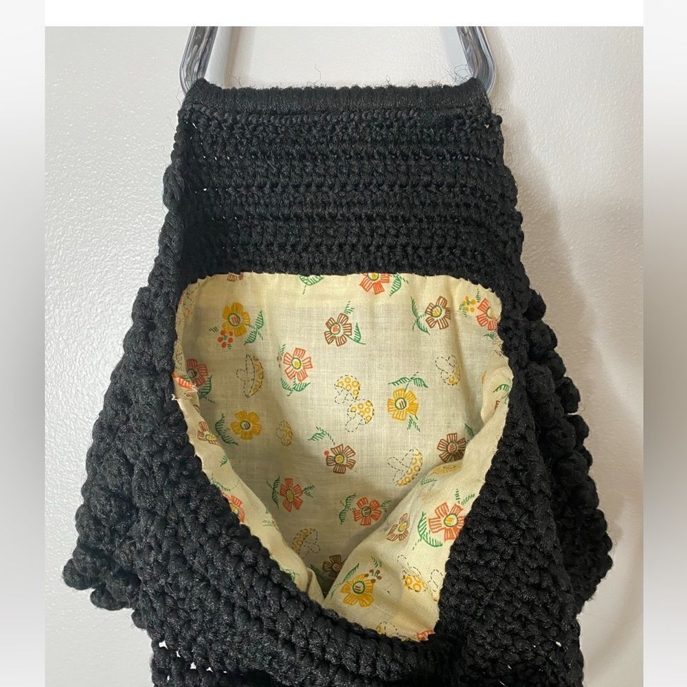 Vintage Crochet Handbag - Picture 4 of 4